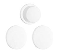 KHBUAB 3 Pezzi Protezione Semplice Porta Maniglia per Cilindrica Silicone e Trasparente Quasi Invisibile, Installazione Design Elegante e Multifunzione Adatta da Camera Letto e Ufficio