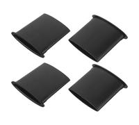 KHBUAB 4 Pezzi Canale Portante Piatto T-24 per Cassa Acustica in Plastica Nera Canale Interno, Design Salvaspazio per Riparazione Fai-da-te e Monitoraggio Musicale