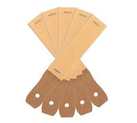 KHBUAB 5 Pezzi Tavoletta di Carta Abrasiva per Affilare Matite da Disegno, Facile da Impugnare e Appendere, per Schizzi All'aperto e Pittura Artistica su Pannello di Densità