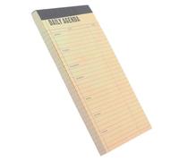KHBUAB 50 Fogli Agenda Settimanale per Gestione Efficiente del Copertina Resistente in Carta, Quaderno Planner per Scuola e Lavoro
