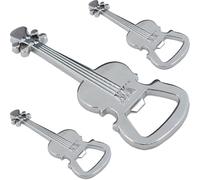 KHBUAB Apribottiglie Accessorio in Metallo a Forma di Chitarra 3, Resistente All’ossidazione, Facile da Usare, per Cucina e Bar per della Birra