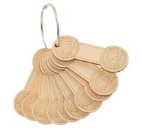 KHBUAB Avvolgitore Bobina Lana in Legno e Metallo per Cucito e DIY, Organizer per Bobine Grande Funzione di Facile Passaggio del Filato e Conservazione,