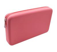 KHBUAB Borsa Cosmetica in Silicone Portatile Rosa, Facile da Pulire, Design Semplice e Delicato, per Viaggi D'affari e Palestra