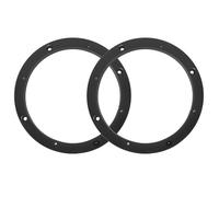 KHBUAB Distanziatori per Casse Auto 2 Pezzi Anello in Plastica Resistente per Altoparlanti 6,5 Pollici Montaggio Portiera