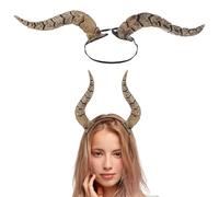 KHBUAB Fascia Corna in Silicone per Halloween Decorativa e Unica, Accessorio per Cosplay e Feste Effetti Divertenti e Misteriosi