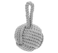 KHBUAB Fermaporta a Sfera in Cotone e Lino Decorativo, Anti-collisione e Protezione Pareti, Design Creativo per Arredamento Casa e Bar