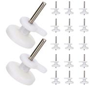 KHBUAB Ganci Adesivi Invisibili per Quadri in Abs 100 Pezzi, Mini Photo Frame Hooks Non Segnanti per Foto e Calendari, Appendini Nascosti per Decorazioni Murali in Casa