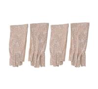 KHBUAB Guanti da Guida Resistenti in Cotone, 2 Paia, Design Leggero e Antiscivolo, per Escursionismo e Guida