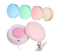 KHBUAB Kit 4 Pezzi Pulisci Schermo per Smartphone e Tablet con Laccetto Portachiavi, Pulitore Macaron in Plastica Colorato, Pratico e Facile da Trasportare Colore Casuale