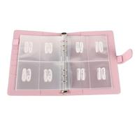 KHBUAB Libretto Risparmio Soldi con Buste Rosa in Plastico, Design Versatile per Sfida Risparmio 100 Giorni, Organizer Budget per Casa e Ufficio