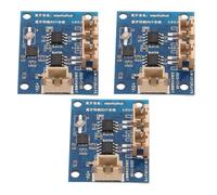 KHBUAB Mini Amplificatore Stereo 3w X 2 Vie Potenza Flessibile, Resina Blu, per Esperimenti e Raduni Indoor per Studenti e Appassionati DIY