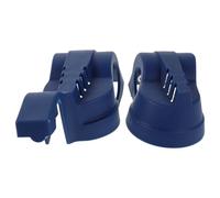 KHBUAB Protezione Forcella Anteriore per Moto in Plastica e Metallo con Funzione Antivibrazione e Protezione dagli Urti per Modifiche e Guida Fuoristrada