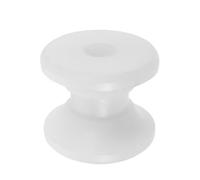 KHBUAB Rullo di Ancoraggio Bianco in Nylon per Barche, Accessorio Resistente per Kayak e Rimorchi, Sostituzione Controllo Usura Visibile per Stabile