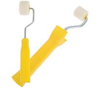 KHBUAB Rullo per Pittura Murale 2 CM Set Mini Rulli Setole in Lana per Interni ed Esterni Fai da Te e Decorazione Pareti