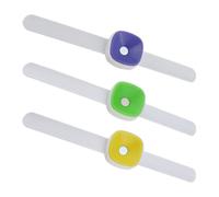 KHBUAB Scatola Magnetica per Aghi da Polso 3pezzi in Gomma, Custodia Piccola e Facile da Conservare per Cucito e Ricamo Colore Casuale