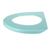 KHBUAB Seggiolino Wc Pieghevole in Plastica Verde per Adulti con Design e Portatile per Casa e Dormitori
