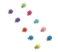 KHBUAB Silenziatori per Forbici Professionali in Plastica, Set da 10 Pezzi, Accessori per Parrucchieri e Toelettatura Cani, Facili da Installare e Compatibili Forbici da Colore Casuale