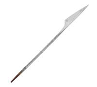 KHBUAB Strumento per Scolpire L'argilla in Acciaio Inox, Taglierina per Pasta Polimerica Punta Triangolare, Utensile Manuale per Fori e Incisioni in Ceramica, Kit Completo