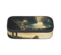 KHDKLXOHZ Astuccio per biblioteca, libreria, libro, grande capacità, astuccio per cancelleria, astuccio per cancelleria da ufficio, organizer multifunzionale con scomparto per matite per ragazze e