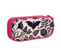 KHDKLXOHZ Simpatico astuccio con pipistrello, grande capacità, astuccio per cancelleria, astuccio con scomparti con cerniera, per studenti scolastici, ragazze, ragazzi, donne, uomini, rosa, 3 D, Zaino