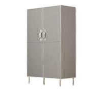 KHDONT Armadio Impilabile Armadio Armadio Porta Aperta Tessuto Non Tessuto Armadio Divisionato Stoccaggio Freestanding Abbigliamento Rack Per Camera Da Letto Armadio