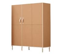 KHDONT Armadio Impilabile Armadio Armadio Porta Aperta Tessuto Non Tessuto Armadio Divisionato Stoccaggio Freestanding Abbigliamento Rack Per Camera Da Letto Armadio