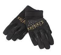 KHE 4130 - Guanti per BMX Dirt-Jump MTB, scooter, taglia L, colore: Nero