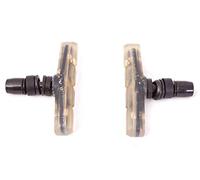 KHE Acme - Pattini freno a U per BMX con filettatura e freno a V, regolabili, trasparenti, P3 27