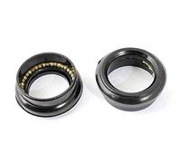 KHE Affix - Set sterzo per BMX 1 1/8", 28,6 mm, colore: Nero