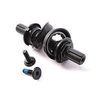 KHE BMX - Cuscinetto centrale US BB 8T, 19 mm, 4130, asse CrMo, lunghezza 150 mm, solo 548 g