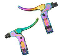 KHE - Coppia di leve freno per BMX, in alluminio, forgiate a freddo, 2 dita, 0,1 kg ogni olio