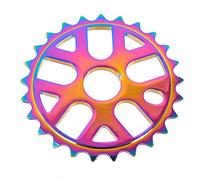 KHE MVP BMX 7005 - Ruota dentata in alluminio a 25 denti, con effetto olio JET FUEL CNC, solo 56 g