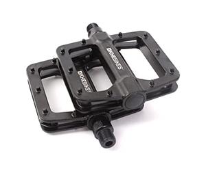 KHE MVP BMX Pedali in alluminio cuscinetti sigillati neri 9/16" CrMo Asse Pins solo 440 g