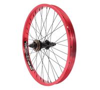 KHE Prism BMX ruota posteriore, 50,8 cm (20"), rosso anodizzato, asse 14 mm, pignone a ruota libera 16T, larghezza cerchione 38 mm