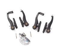 KHE Promax BMX V-Brake freni a V in alluminio forgiato nero anodizzato anteriore posteriore