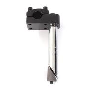 KHEbikes BMX - Stelo reggisella KHE 1" pollici Toploader nero anodizzato 7005 in alluminio Old School 40 mm
