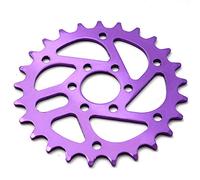 KHEbikes KHE BMX - Ruota dentata a 25 denti, viola viola anodizzata CNC, solo 78 g