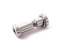 KHEbikes KHE Y29 4 - Bullone per sella BMX, diametro 8 mm, cromato, misura interna 22 mm