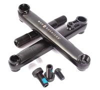KHEbikes MVP V2 - Set di manovella BMX a 48 denti, asse da 19 mm, 812 g, 175 mm, colore: Nero