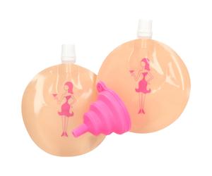 Kheper Games - bottiglia per bevande alcoliche - impianto seno 110ml