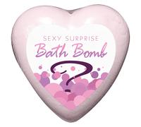 Bombetta da Bagno Romantica con Mini Vibratore a Sorpresa (Fragranza Fragola e Champagne)