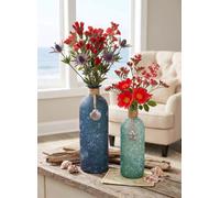 Khevga, decorazione marittima, vaso marittimo in set da 2 pezzi da 26 e 20 cm di altezza