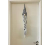 khevga Decorazione natalizia per porta, gnomo, decorazione natalizia, lunghezza 100 cm