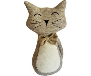 khevga - Fermaporta a forma di gatto, altezza: 28 cm