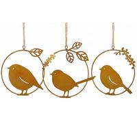 khevga Set di 3 decorazioni per finestre in gel per griglia