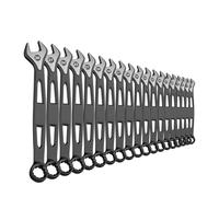 KHfgDHG Chiavi dinamometriche Set di chiavi combinate, design a modello lungo | Includere il sistema metrico 6-32 mm Cricchetto grande con(19pcs)