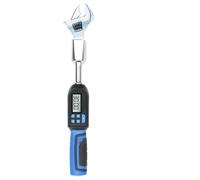 KHfgDHG Chiavi dinamometriche Testa della chiave dinamometrica digitale regolabile, aperta a ganascia elettronica da 6,8-135 Nm con cicalino Cricchetto grande con(Blue)