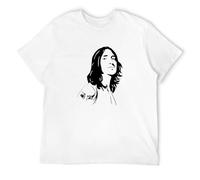Khian SOON Men's Blessvanish Nerdy Unique John Frusciante Mens Men T-Shirts White 3XL