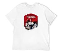 Khian SOON Men's Phantasm Retro 1980S Sci-Fi Horror B-Movie Zombie 100% Cotton Tee T-Shirts White 3XL