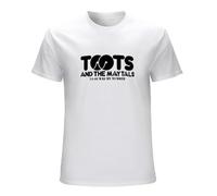Khian SOON Men's Toots & The Maytals 54-46 Was My Number Ladies Mens Top T-Shirts White 3XL